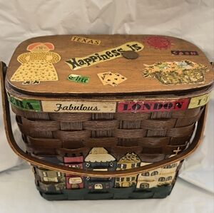 Vintage Caro Nan Destination Basket